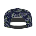 thumbnail image 4 of Gaeub Hand Drawn Rockets Flat Bill Snapback Hats Baseball Caps with Adjustable for Running Workouts and Outdoor Activities, 4 of 9
