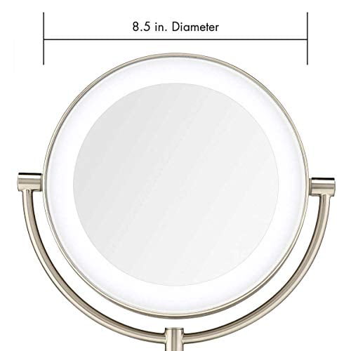 Conair Wall Mounted Lighted Makeup Magnification Mirror Saubhaya Makeup