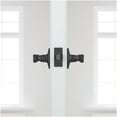 thumbnail image 3 of Baldwin Reserve Pvcurtrr003 Privacy Curve Lever Handle And Traditional Round Rose With 6Al Latch And Dual Strike Lifetime Brass Finish Handle, 3 of 3