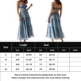 thumbnail image 2 of Vestido Vestido ajustado para mujer Sin espalda Vestido elegante para mujer Traje de vacaciones (Azul claro M) Ygjytge Azul claro T M para Mujer, 2 of 8