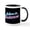 White/Black Inside, variant on CafePress - MLP Retro Neon Believe In Unicorns Mugs - 11 oz Ceramic Mug - Novelty Coffee Tea Cup