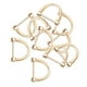 thumbnail image 4 of 10 piezas Hebillas D Anillos en D BLESIY dorado, 4 of 7