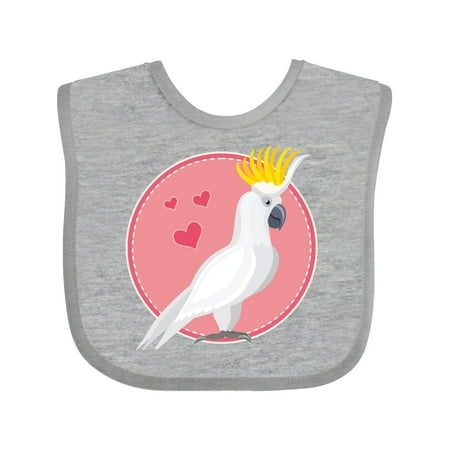 

Inktastic Cockatoo Bird Lover Gift Gift Baby Girl Bib