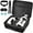 Black, variant on Case for Oculus Quest 2 VR Headset and Controllers, with Face Cover and Lens Protector for Travel Protection– Grey