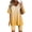 Gold 1, variant on XuJwPNcy Women's Two Piece Sets V Neck Short Sleeve Casual Tops with Biker Shorts Loose Athletic Workout Sets