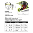 thumbnail image 4 of GLX Adult Off Road MX Motocross ATV Dirt Bike Helmet DOT Approved (L), 4 of 5