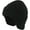 Black, variant on Mens Winter Hat Knit Earflap Hat Stocking Caps with Ears Beanie Hat Light Gray