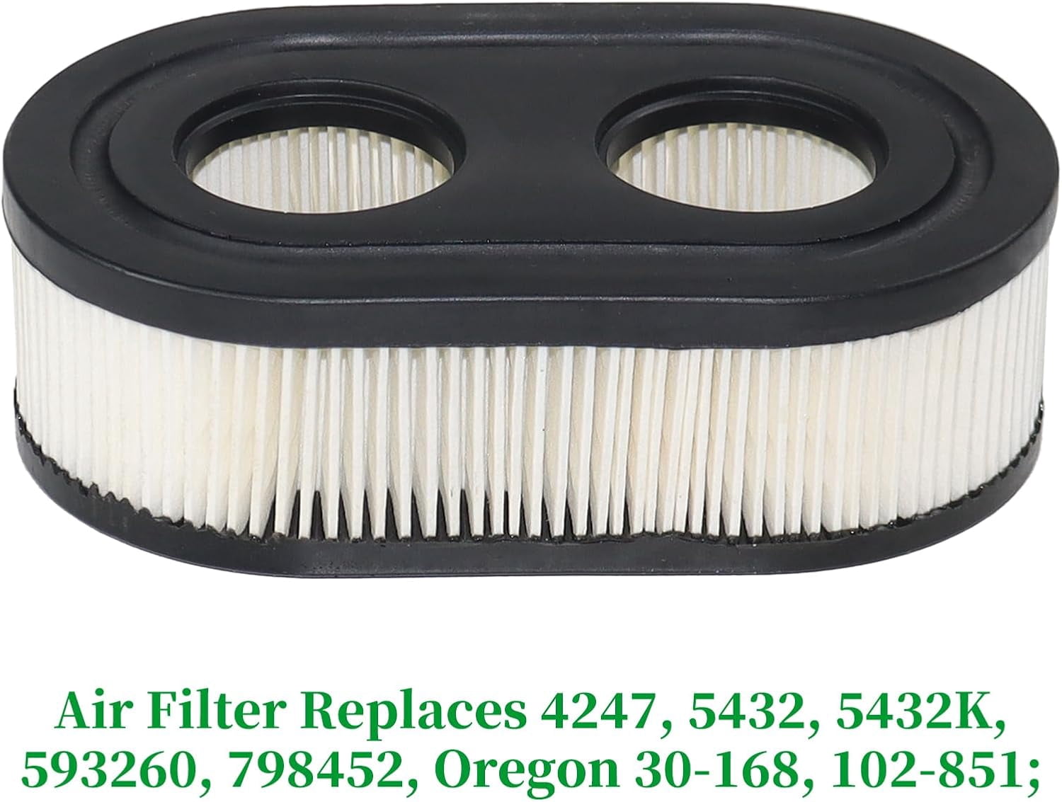 6 Pack 798452 Air Cleaner Cartridge Replaces 4247, 5432, 5432K, 593260, 595191 for 500, 500e, 550e,  625ex, 675ex, 575ex, 09P702, 093J02 Series Engines,Lawn Mower Air Filter, Mower Air Filter Mower A
