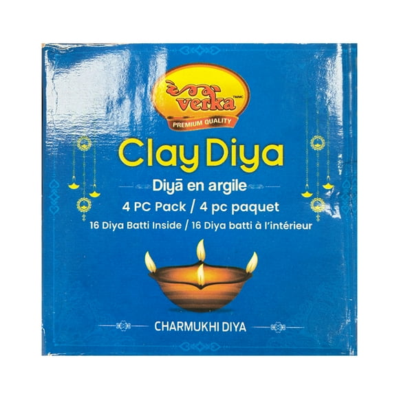 Charmukhi Diya, 4 Pieces