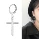 thumbnail image 4 of Pendientes de aro de Acero inoxidable Yashi Estilo 2, 4 of 5