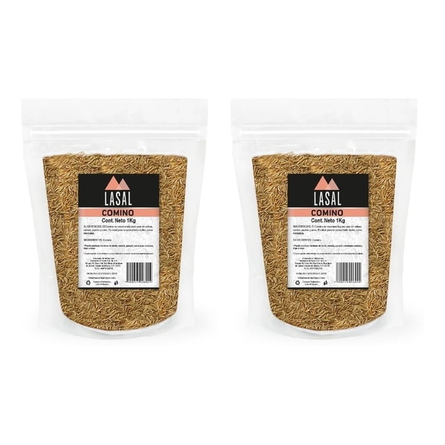 Comino Entero 1 Kilogramo 2 Piezas