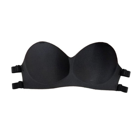 Dyegold Womens Underwear Bras for women French Strapless Beauty Back Wrap Chest No Steel Tube Top Seamless Beauty Back Bra Soft Comfortable Lightweight Deals of the Day Clearance