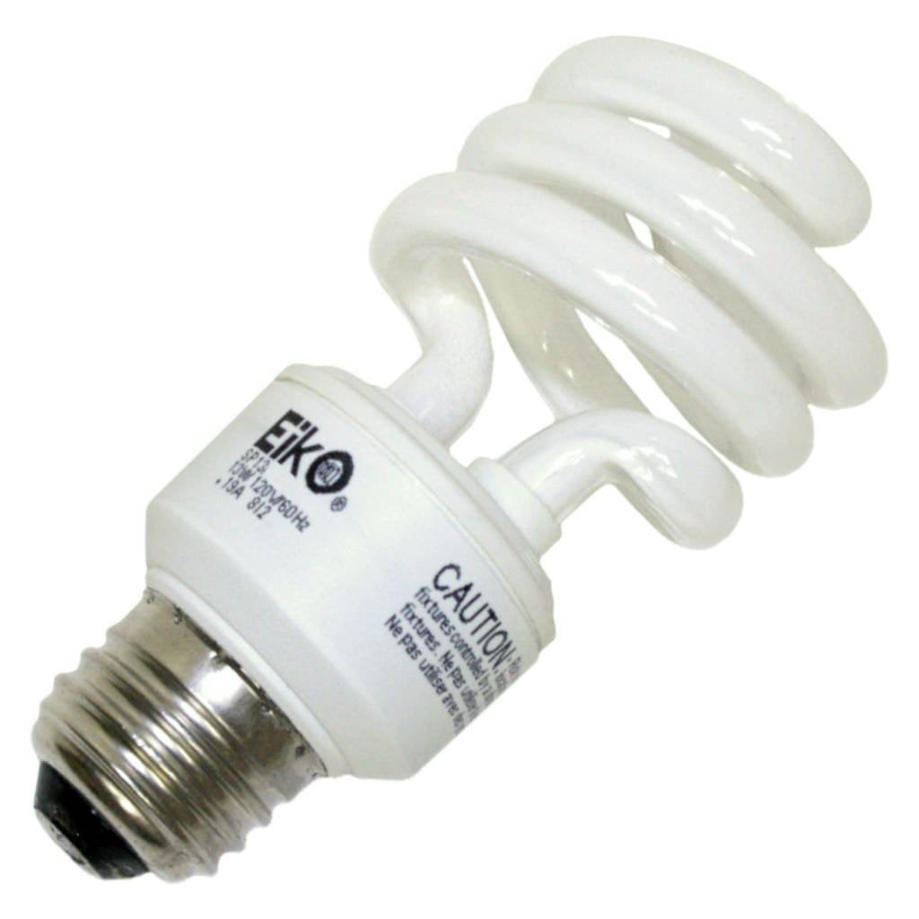 Eiko SP13/27-4P 13W 2700K 4 Pin Base Spiral Halogen Bulbs 