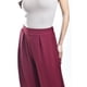 thumbnail image 4 of Pantalon de pierna ancha Roman Fashion / Juvenil, 9202 (Vino) vino M, 4 of 5