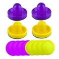 thumbnail image 2 of Empujadores y discos de hockey de Aire Sunnimix 4 paletas 8 discos, 2 of 8