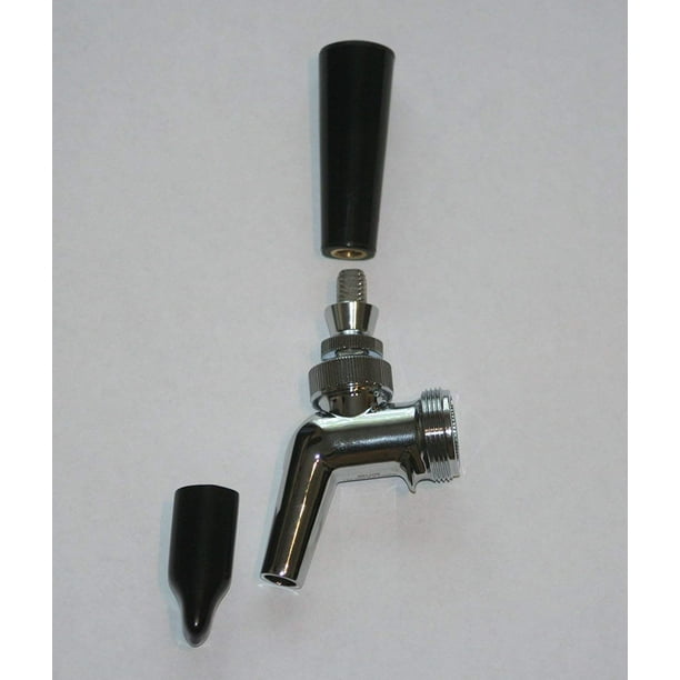 630PC Polished Chrome Beer Faucet (1), Bundle includes brass thread