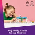 thumbnail image 4 of LEGO Friends Dog Treats Bakery Building Toy for Girls & Boys - Pretend Play Set for Kids, Ages 6+ - W/Aliya & Sage Minidolls, 2 Toy Dog Figures, & Accessories - Gift Idea for Birthdays - 42677, 4 of 8