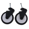 thumbnail image 5 of yotijay 1 Pair Rubber Infant Stroller Wheels Stroller Newborn and Toddler /Rear Front, 5 of 9