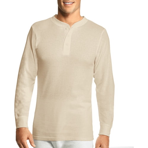 Hanes Men's XTemp Thermal Underwear Henley