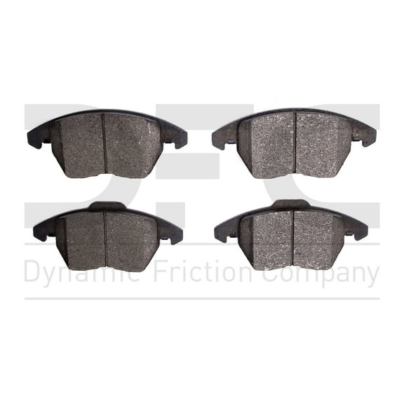 Dynamic Friction Company 5000 Advanced Brake Pads - Ceramic 1551-1107-00-Front Set