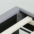 thumbnail image 2 of Furinno Laval Full Modern Polyester Platform Bed, Glacier, 2 of 8