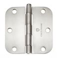 thumbnail image 3 of Cauldham (24 Pack) Heavy-Duty 3-1/2" Interior Door Hinges with 5/8" Radius Corners - Satin Nickel, 3 of 7