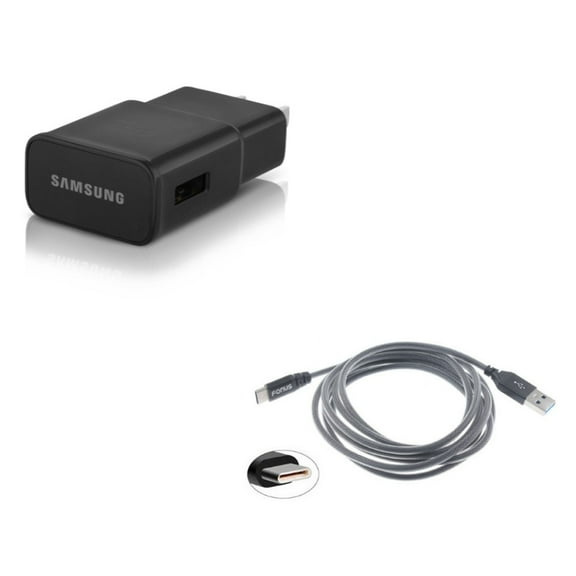 6ft USB-C Cable w OEM Home Charger for Samsung Galaxy A73 5G,A53 5G,A33 5G,A13 5G,A03s Phones - Type-C Charger Cord Power Wire, Adaptive Fast USB Power Adapter