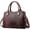 Purple, variant on Women Satchel Handbags and Purse Designer Embossed Crocodile Pattern Leather Top Handle Totes Shoulder Bags for Ladies