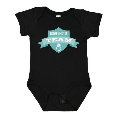 

Inktastic Banner Bride s Team Boys or Girls Baby Bodysuit
