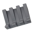 thumbnail image 3 of Jaboneras de baño de silicona Soporte de jabonera de drenaje automático Caja de jabón de esponja de cocina duradera Caja de jabón de almacenamiento para baño Bañera decorativa Gris Baoblaze Jabonera, 3 of 8