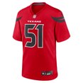 thumbnail image 2 of Men's Nike Will Anderson Jr. Red Houston Texans Alternate Game Jersey, 2 of 6