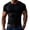 J08 black body gray line, variant on Short Sleeve Compression Shirt Men Crewneck Summer Slimming Undershirt Basic Tops Workout Shirts for Cycling
