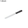 thumbnail image 2 of Neinkie Straight and Angled Icing Spatula - Cake Frosting Spatula - High Grade Stainless Steel | Baking and Cake Decorating Supplies - Multipurpose Use for Home, Kitchen or Bakery, 2 of 7