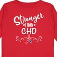thumbnail image 4 of Inktastic CHD Awareness Ribbon Support Boys or Girls Long Sleeve Toddler T-Shirt, 4 of 5