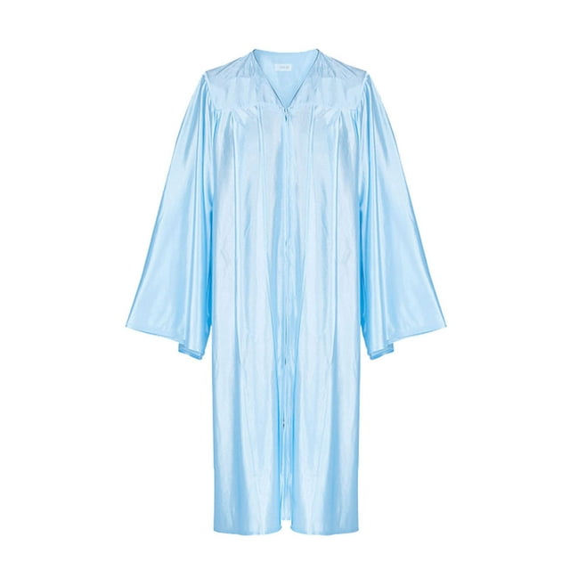 SXcggal Unisex Graduation Gown 2025 For Adult Size Solid Color Basic Adult Graduation Gown