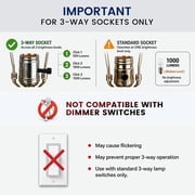 Great Value 3-Way A19 LED Light Bulb, 40/60/100 Watt Equivalent, Daylight, E26 Medium Base, 1 Pack