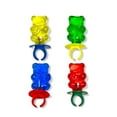 thumbnail image 4 of Sour Teddy Pop Rings – 30 Count Assorted Lollipops | Nut-Free, Gluten-Free, Kosher | Perfect for Kids' Parties & Goody Bags | Delicious Flavors: Sour Lemonade, Blue Raspberry, Strawberry, Watermelon., 4 of 5