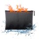 thumbnail image 1 of Bolsa grande para documentos ignífuga con bolsillos con cremalleras, bolsa ignífuga resistente al agua de 13,7 x 9,4, bolsa de dinero para almacenamiento seguro a prueba de fuego p, 1 of 4