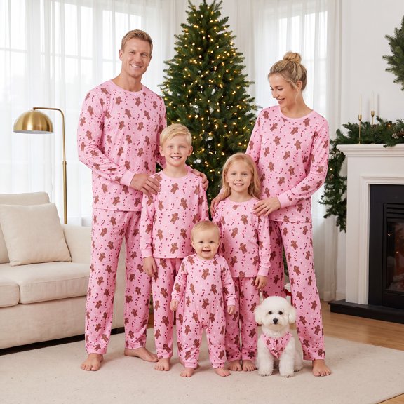 AIGUR Matching Family Pajamas Family Christmas Pajamas Matching Sets, Christmas Family Matching Outfits