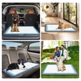 thumbnail image 2 of Kfonla Dog Puppy Pad Tray for 26 x 35 In Training Pads, High Edge Silicon Dog Potty, No Spill Pee Pad Holder for Dogs, Puppy Pee Holder Place on Floor or Wall, 2 of 8
