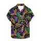 thumbnail image 5 of Ceisia Unisex Aloha Hawaiian Shirt Tropical Print Short Sleeve Button Down Casual Beach Vacation Gift Shirt, 5 of 7