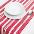 thumbnail image 3 of Fabstyles Broadway Stripe Cotton Table Runner, Washable Woven Table Runner for Dining, Kitchen, Coffee, and Patio Table, 3 of 5
