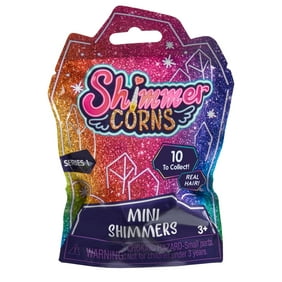 Just Play Shimmercorns Mini Sparkle Shimmercorn, Unicorn, Styles and Colors May Vary, Kids Toys for Ages 3 up
