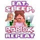 thumbnail image 2 of eat, Sleep, Roblox Repeat Roblox Shirt Highlighting Nostalgic and Gaming-inspired artwork, 2 of 7