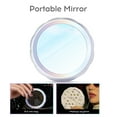 thumbnail image 3 of Small Portable 54W Makeup Mirror Nail Lamp Dual Light Source Quick Drying Retractable Support High-definition Mirror, 3 of 8