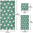 thumbnail image 2 of Coolnut 3 PCS Towel Cute Panda Holding Cakes Cotton Bath Towel Set (1 Bath Towel, 1 Hand Towel, 1 Washcloth) for Bathroom, Super Soft and Quick Dry Towels, 2 of 6