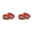 thumbnail image 3 of Yuarrent 2X Bandas reflectantes Brazo Cinturón Brazalete Led Muñequera elástica Cinta reflectora Alta visibilidad para caminar Bicicletas Naranja Rojo/4CM 2Conjunto, 3 of 6