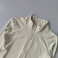 thumbnail image 5 of Yoga Suit Women's High-end Standing Collar Long Sleeved Sports Jacket Running Training Fitness Top Windproof Running Suit, 5 of 5