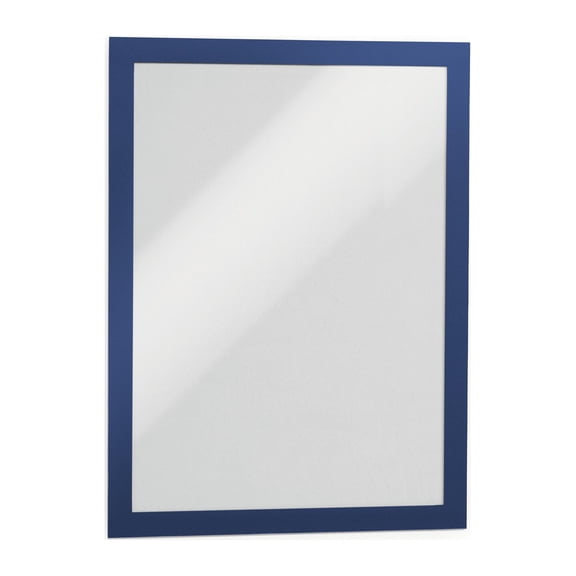 DURAFRAME Sign Holder Self-Adhesive Magnetic Pack of 2 Letter-Size