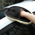 thumbnail image 2 of Guante para lavado de coche, guante de limpieza de microfibra de lana para motocicleta, cera para pulir, lavadora, esponja, cuidado de limpieza del coche, 2 of 4